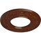 Ekena Millwork Daniela Medallion (Canopies up to 3 7/8"), 8"OD x 3 7/8"ID x 1/2"P, Burnished Mahogany Crackle CM08DNBMC - alternate 2